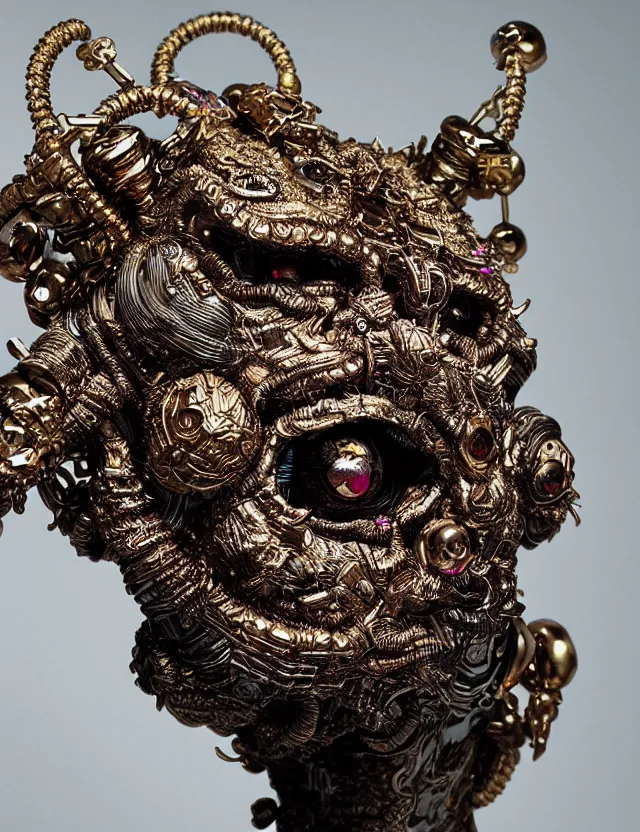 Prompt: god of hip hop macro close - up, creature, super intricate ornaments artwork by tooth wu and wlop and beeple and greg rutkowski