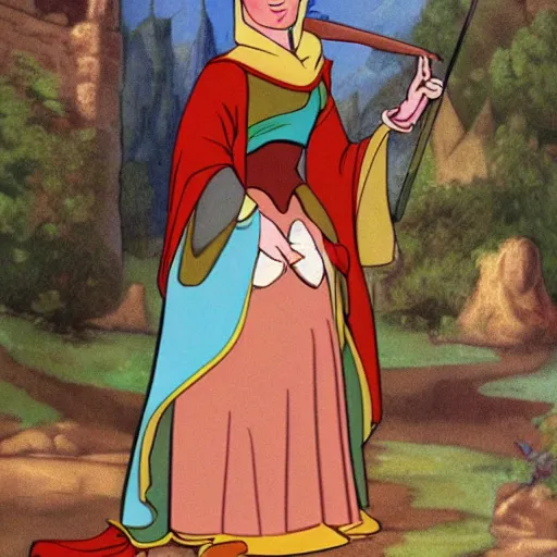 Prompt: Maid Marian (Disney)