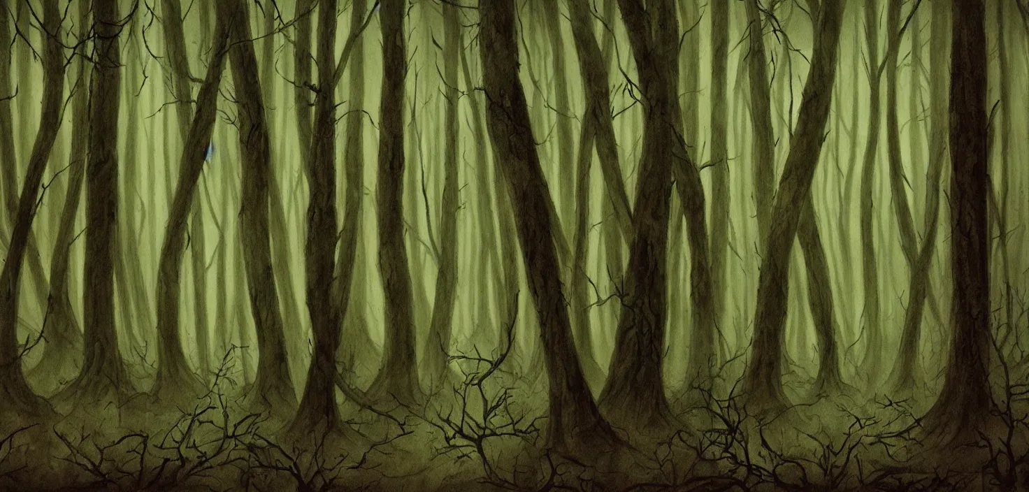 Image similar to dark forest by bisley simon