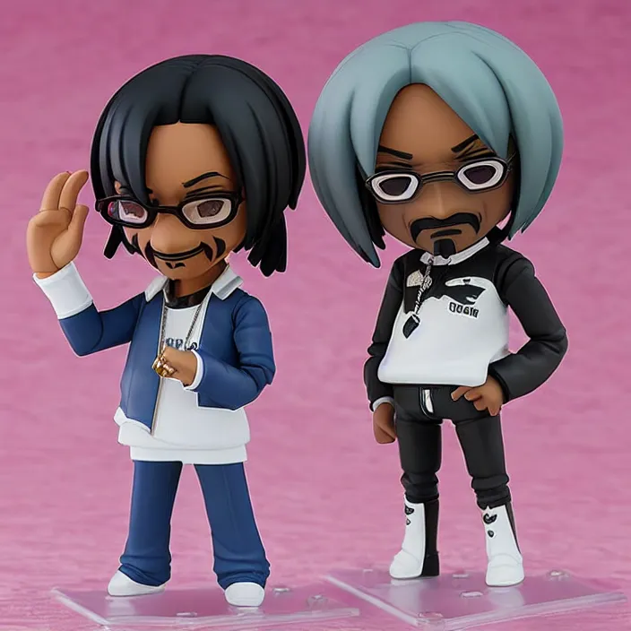 Image similar to Snoop Dogg, An anime nendoroid of Snoop Dogg, figurine, detailed product photo