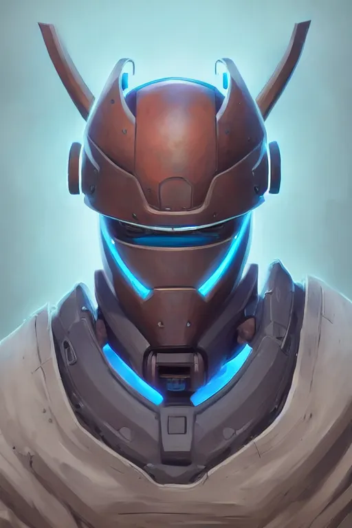 Image similar to epic mask helmet robot ninja portrait stylized as fornite style game design fanart by concept artist gervasio canda, behance hd by jesper ejsing, by rhads, makoto shinkai and lois van baarle, ilya kuvshinov, rossdraws global illumination radiating a glowing aura global illumination ray tracing hdr render in unreal engine 5