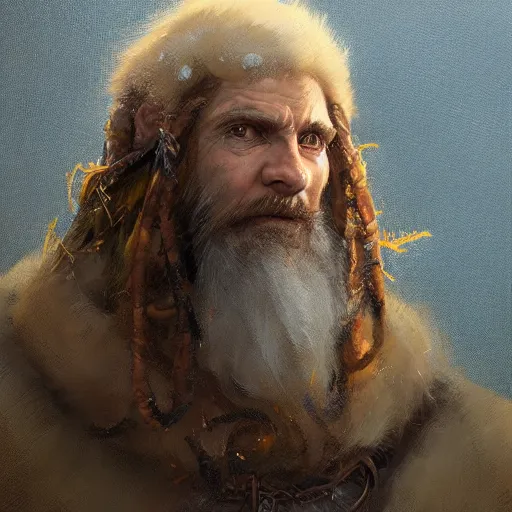 Image similar to a detailed portrait of a druid, by justin gerard and greg rutkowski, digital art, realistic painting, fantasy, dnd, character design, trending on artstation