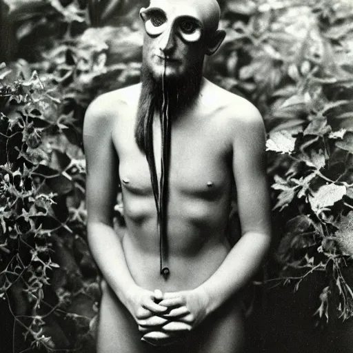 Image similar to schizophrenic superhuman, lush detail, national geographic, steichen