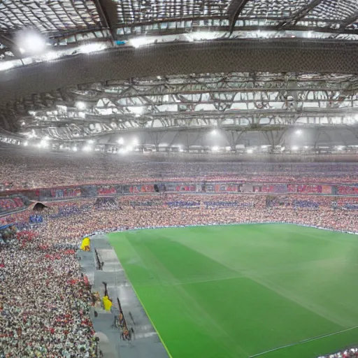 Image similar to Baghdad national stadium,