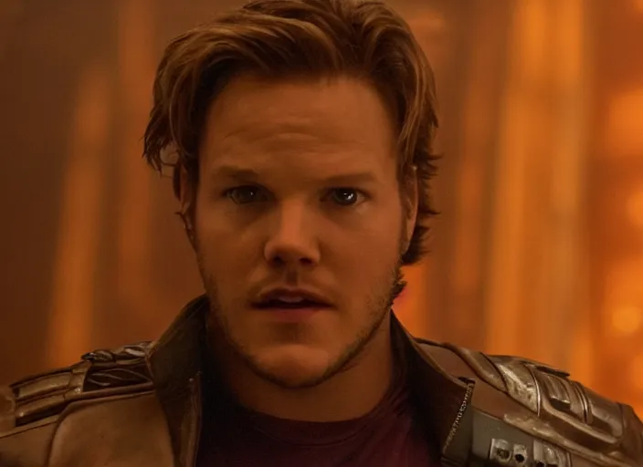 Prompt: a very high resolution image from a new movie, starlord. in a room full of 9 0's, directed by wes anderson