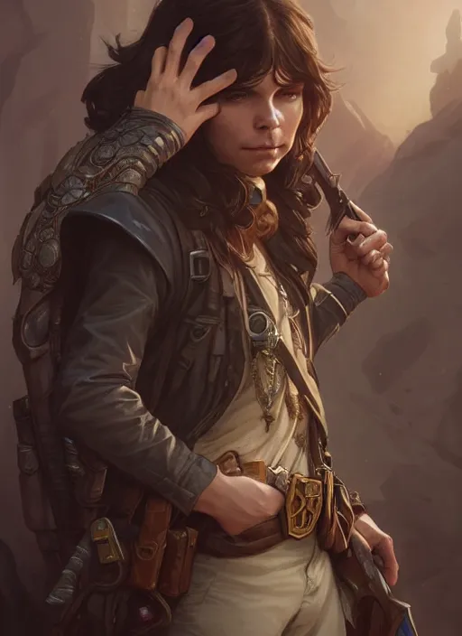 Prompt: carl grimes, d & d, fantasy, intricate, elegant, highly detailed, digital painting, artstation, concept art, matte, sharp focus, illustration, hearthstone, art by artgerm and greg rutkowski and alphonse mucha