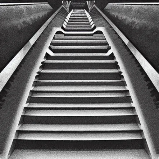 Prompt: Infinite stairs, MC escher