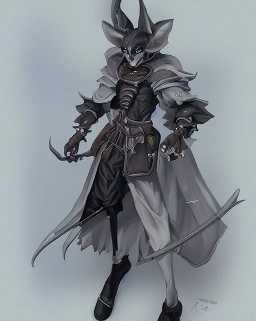 Prompt: male, dark jester by range murata, highly detailed, sharpness