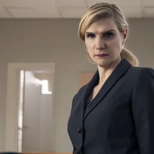 Prompt: Still image from Better Call Saul of Kim Wexler