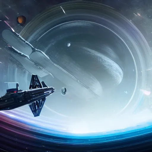 Image similar to intense space ship battle in the ring of Saturn, hyperdetailed, artstation, cgsociety, 8k