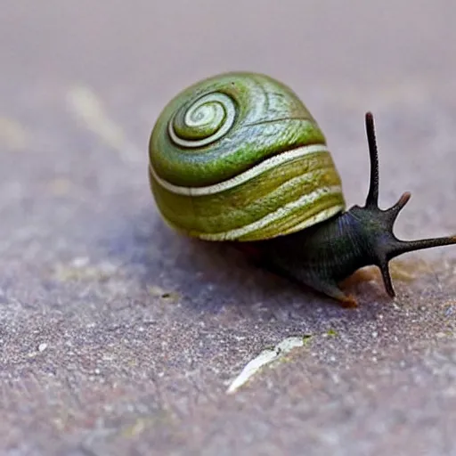Image similar to snail that looks like a nose