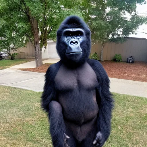 Image similar to gorilla costume, craigslist photo