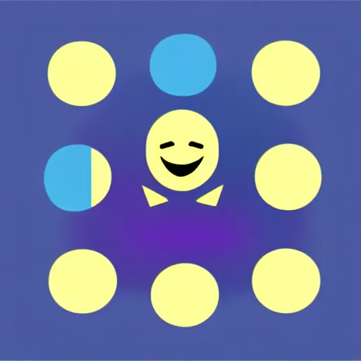 Image similar to wizard pondering his orb, discord emoji, 2 d, flat, coherent, orthographic, transparent background, svg