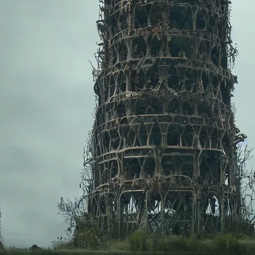 Prompt: the tower from Annihilation