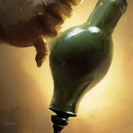 Prompt: hand grenade, greg rutkowski art