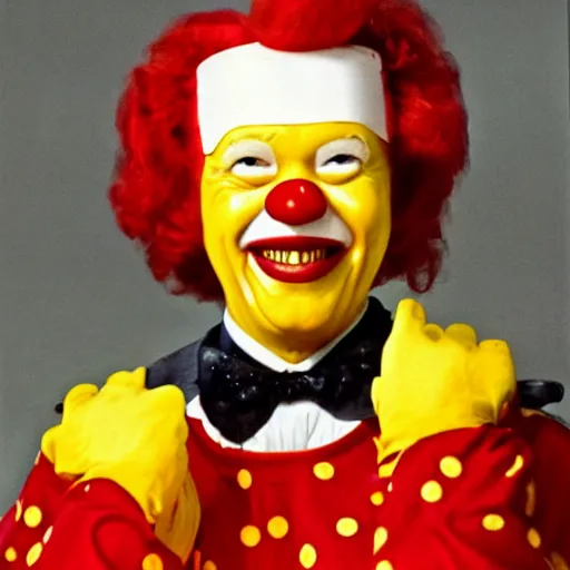 Image similar to the og ronald mcdonald