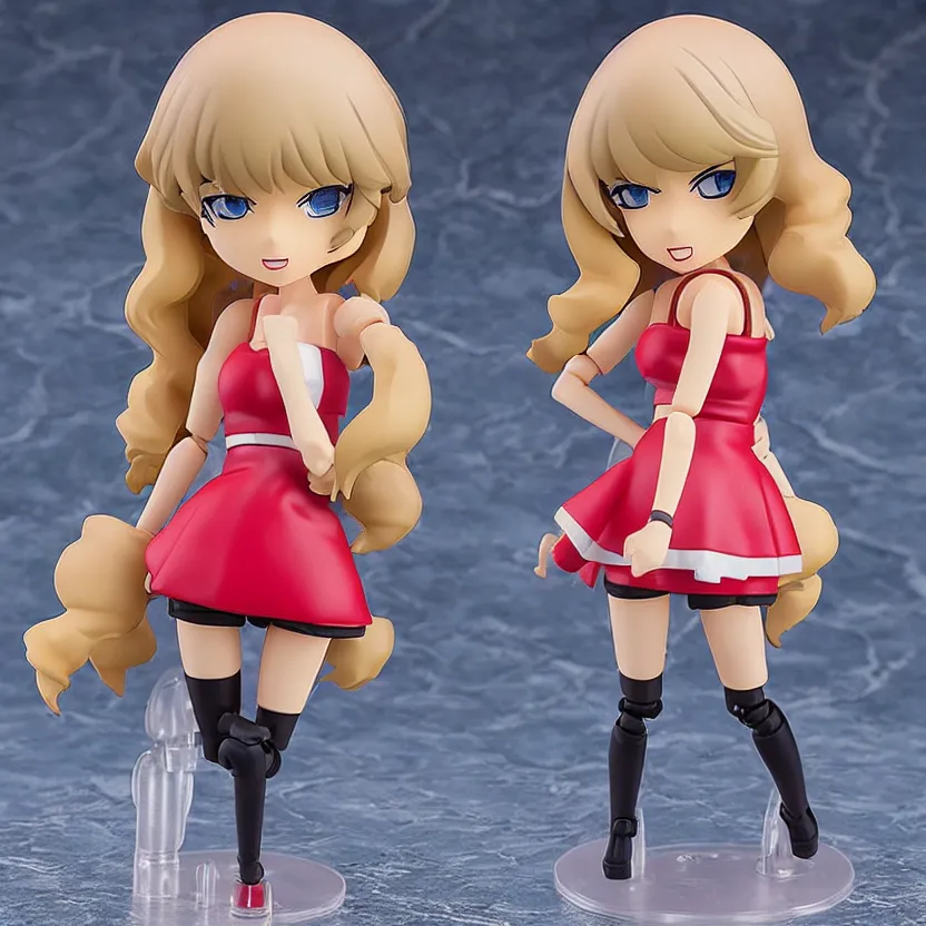 Image similar to nendroid figure of taylor swift, high quality, made by good smile company