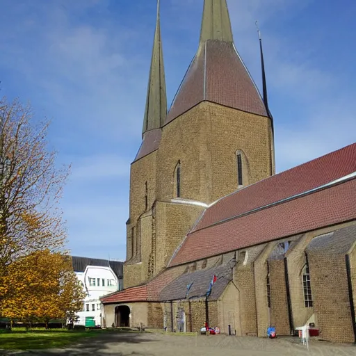 Image similar to budolfi church, aalborg, denmark