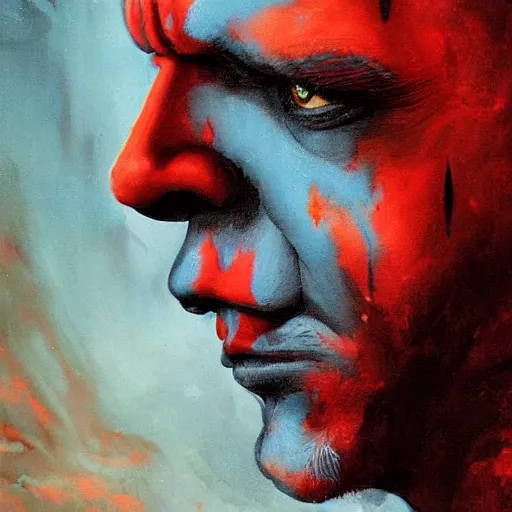 Prompt: dream portrait of Darth Maul, cameras, melting ,8k,by tristan eaton,Stanley Artgermm,Tom Bagshaw,Greg Rutkowski,Carne Griffiths, Ayami Kojima, Beksinski, Giger,trending on DeviantArt,face enhance,hyper detailed,minimalist,cybernetic, android, blade runner,full of colour W 1024