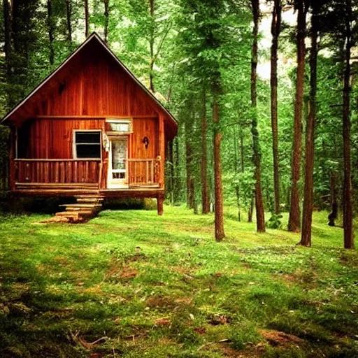 Image similar to “cabin in the woods”