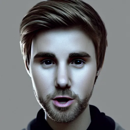 Prompt: hyperrealistic dslr film still of justin beiber with exaggeratedly large 2 front teeth, stunning 8 k octane comprehensive 3 d render, inspired by istvan sandorfi & greg rutkowski & unreal engine, perfect symmetry, dim volumetric cinematic lighting, extremely hyper - detailed, incredibly real lifelike attributes & flesh texture, intricate, masterpiece, artstation