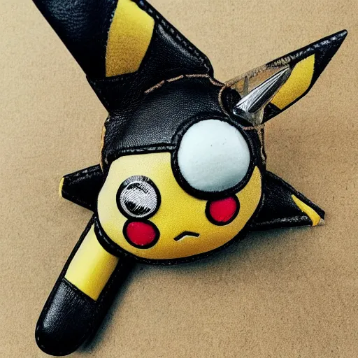 Image similar to a leather Pikachu