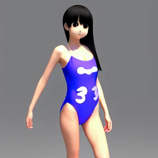Anime Swimsuit Bikini Cosplay Costume Bathing Suit Japanese Cartoon Swimwear  blueS  Amazonca Clothing Shoes  Accessories