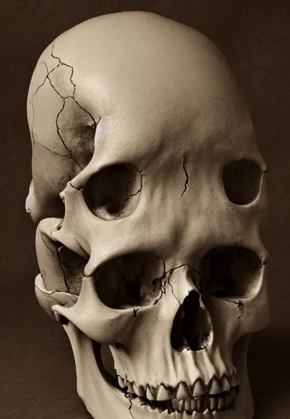 Image similar to human skull