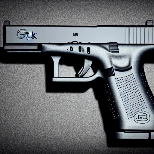 Image similar to glock 1 9, photorealistic, high detail, color graded, 8 k, good quality, realistic