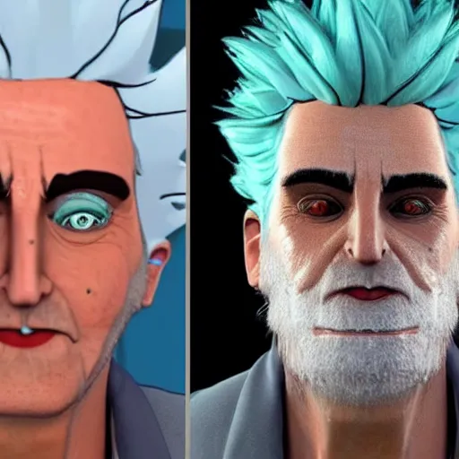 Image similar to Rick Sanchez as a real person 4k detailed super realistic