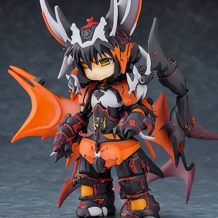 Image similar to deathwing, an anime nendoroid of deathwing, figurine, detailed product photo