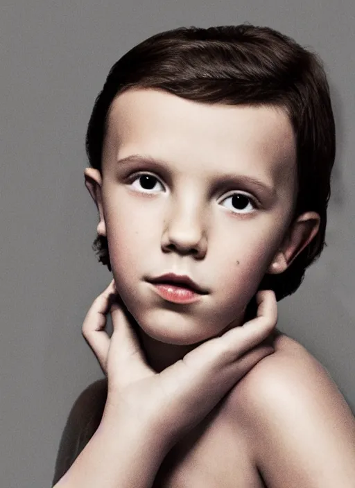 Image similar to Portrait of Millie Bobby Brown