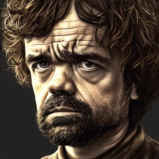 Image similar to peter dinklage as john locke in lost, digital painting, extremely detailed, 4 k, intricate, brush strokes, mark arian, artgerm, bastien lecouffe - deharme