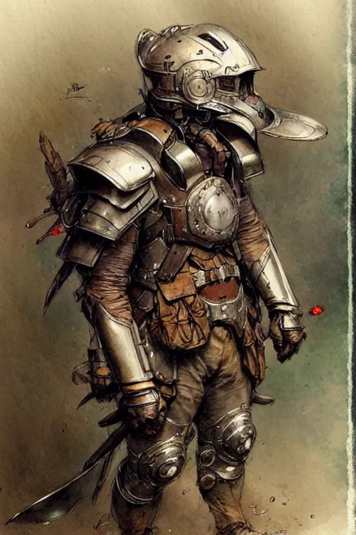 Image similar to (((((2050s poison armor . muted colors.))))) by Jean-Baptiste Monge !!!!!!!!!!!!!!!!!!!!!!!!!!!