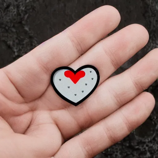 Image similar to cute realistic heart sticker