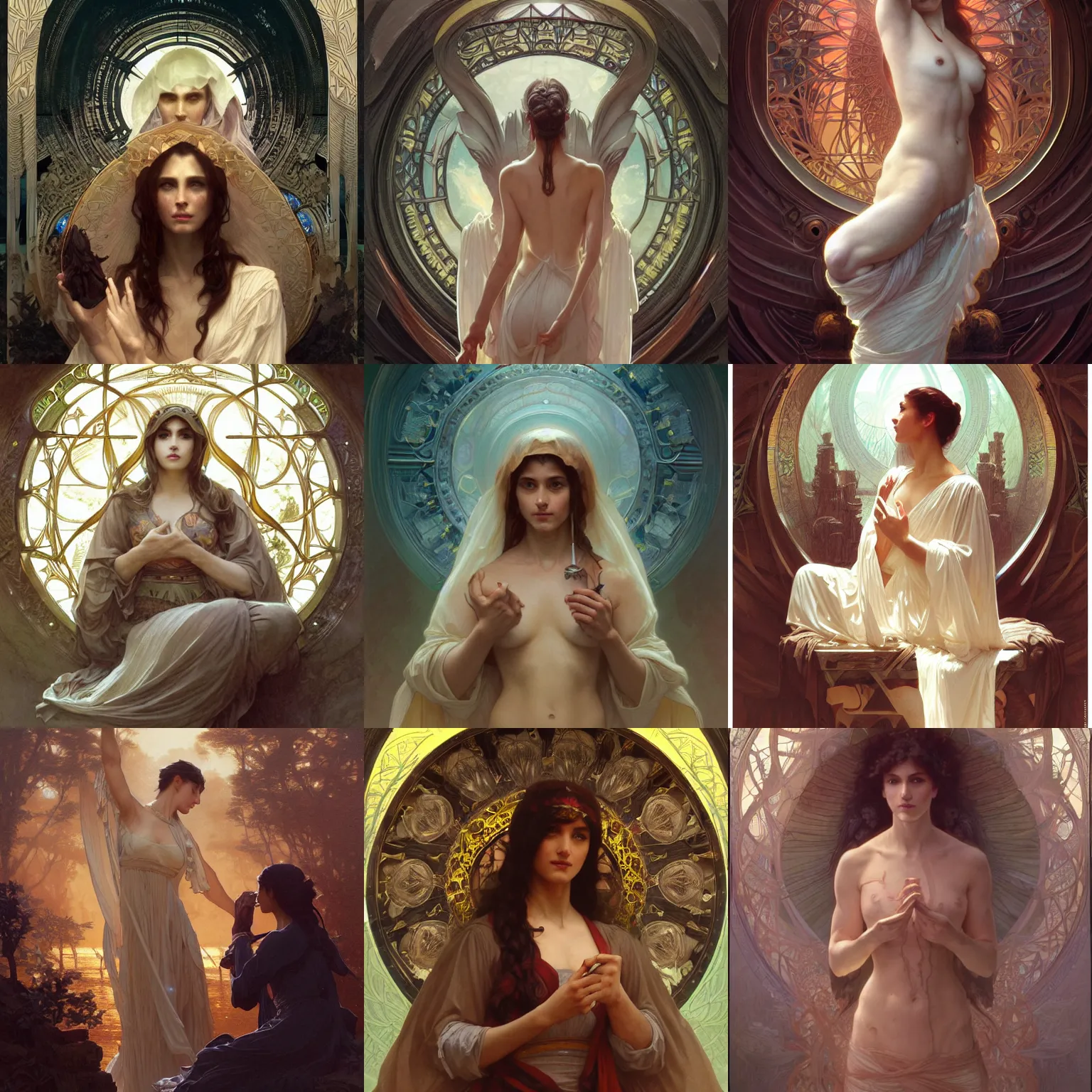 Prompt: well of souls opening to receive latest victim, intricate, elegant, highly detailed, digital painting, artstation, concept art, smooth, sharp focus, illustration, art by artgerm and greg rutkowski and alphonse mucha and william - adolphe bouguereau