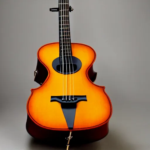 Image similar to guitar in cello shape