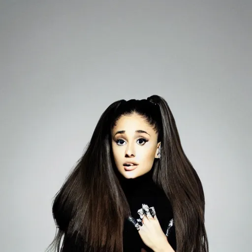 Image similar to Ariana grande on the die lot album cover,