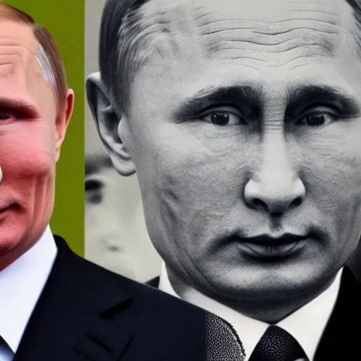 Image similar to kim jong putin