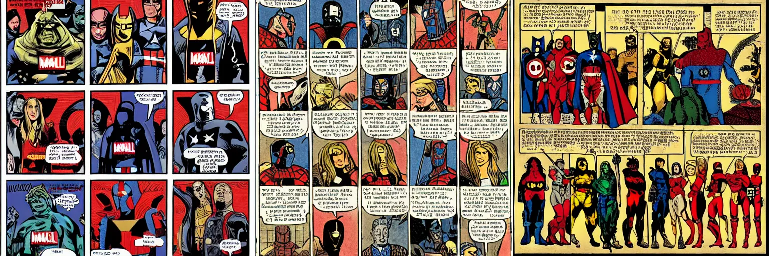 Prompt: 1488 in the style of marvel comics