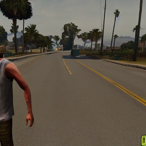 Prompt: GTA San Andreas in unreal engine 5