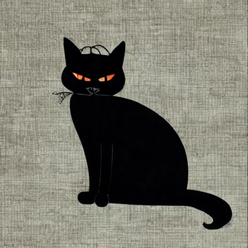 Image similar to black cat
