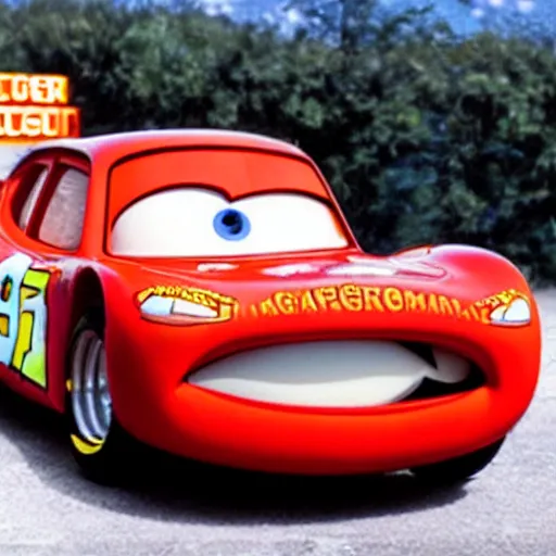 a real car that inspired lightning mcqueen, Stable Diffusion