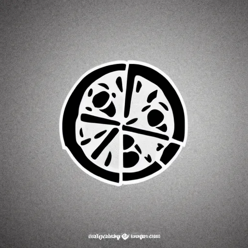 Image similar to Pizza logo for cannibals