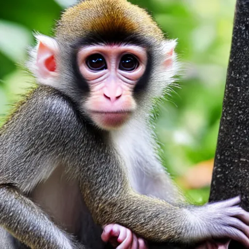 Image similar to really cute baby monkey,