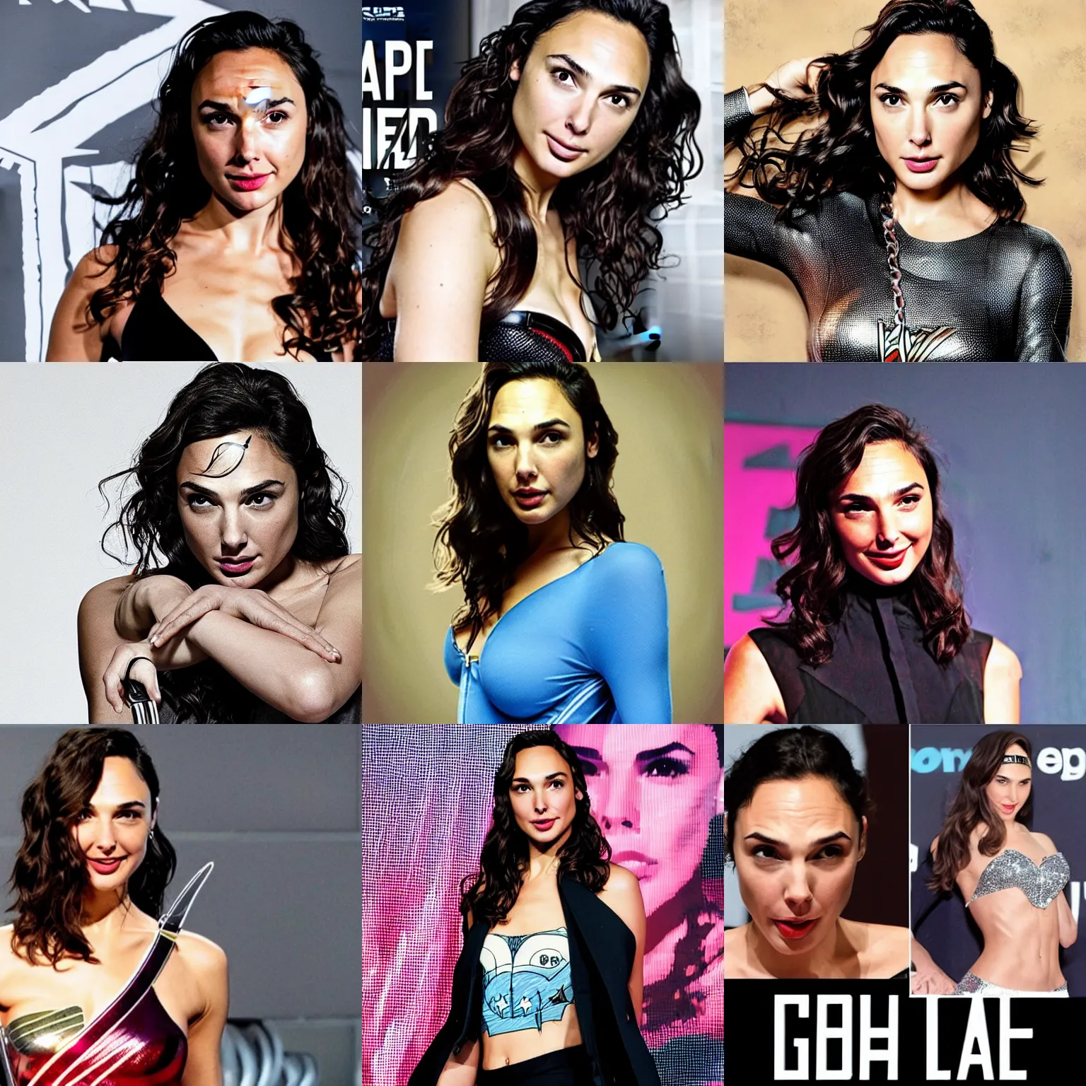 Prompt: gal gadot as a rapper