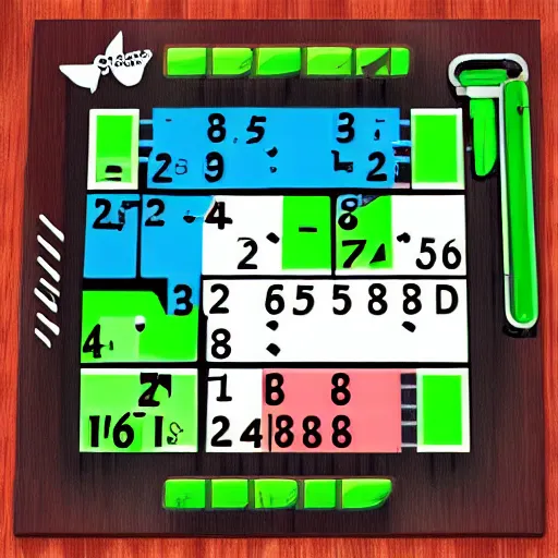 Prompt: sudoku board