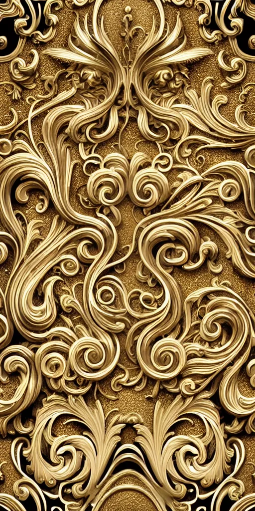 Image similar to the source of future growth dramatic, elaborate emotive Golden Baroque and Rococo styles to emphasise beauty as a transcendental, seamless pattern, symmetrical, large motifs, rainbow syrup splashing and flowing, Palace of Versailles, 8k image, supersharp, spirals and swirls in rococo style, medallions, white smoke, silver black and rainbow colors, perfect symmetry, versace baroque, High Definition, photorealistic, masterpiece, 3D, no blur, sharp focus, photorealistic, insanely detailed and intricate, cinematic lighting, Octane render, epic scene, 8K