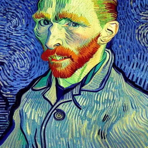 Image similar to high quality high detail painting by vincent van gogh, hd, smiling 2 5 year old, photorealistic lighting