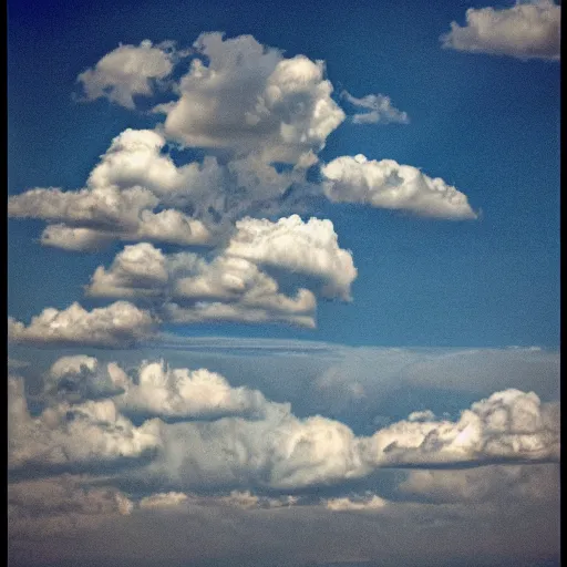 Image similar to clouds shaped like virgin mary